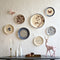 Creative Boho Ceramic Wall Hanging Plate