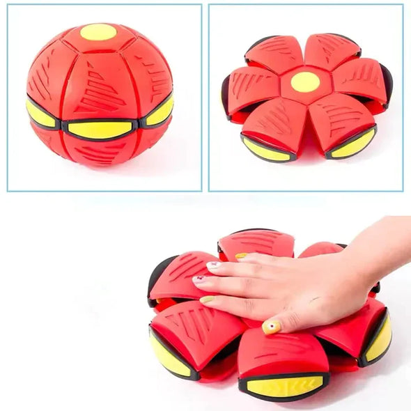 Flying Saucer Ball Dog Toy