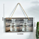 glass hanging vases