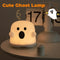 Home Decor Ghost Silicone Night Light Bedside Table Lamp LED Touch Sensor Lamp