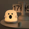 Home Decor Ghost Silicone Night Light Bedside Table Lamp LED Touch Sensor Lamp